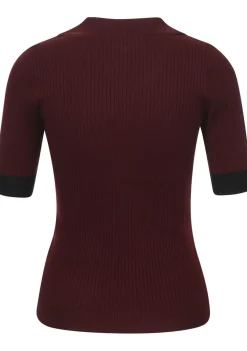 Truien>CO'COUTURE TRUI KORTE MOUW Rood