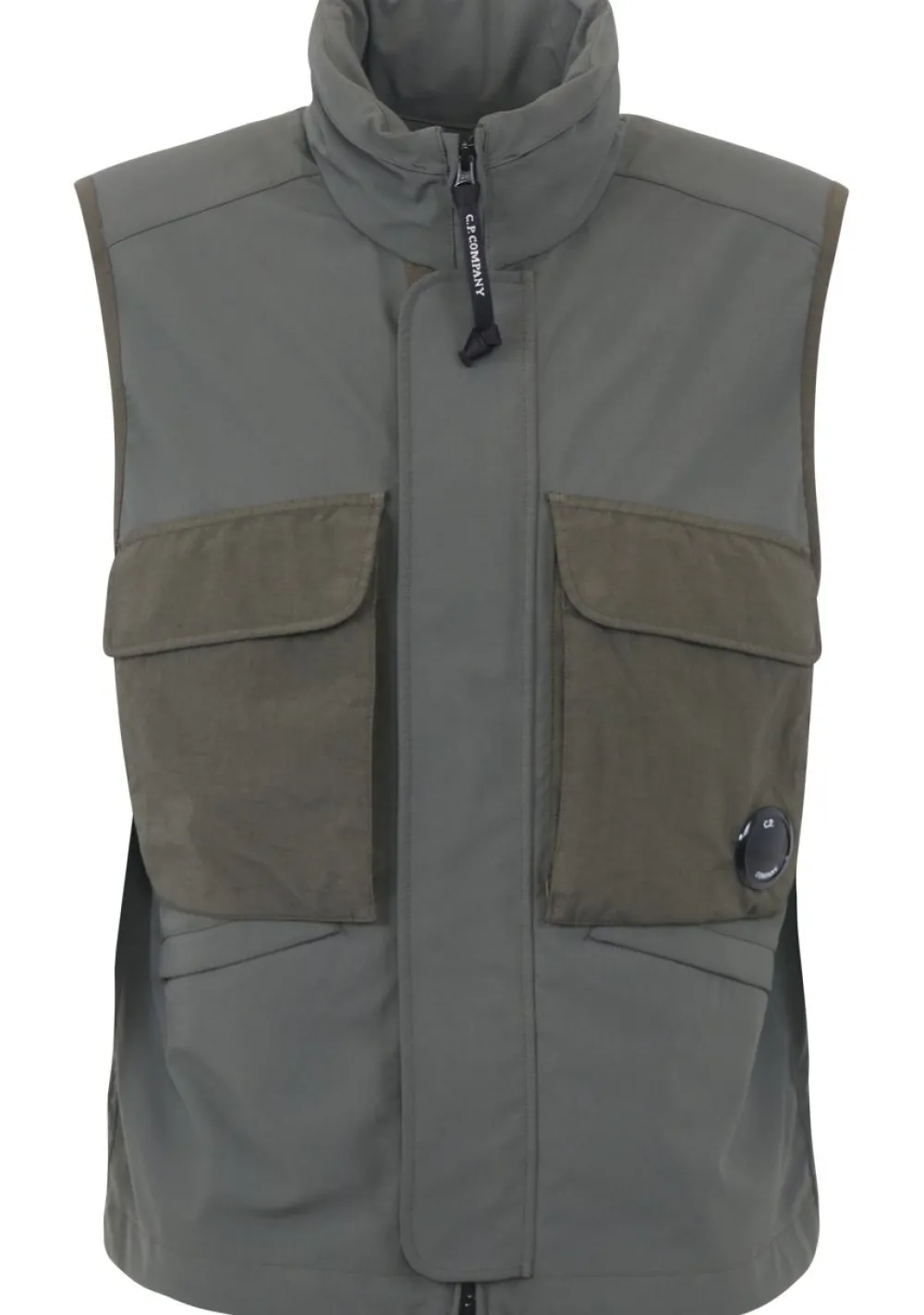 Jassen|Bodywarmers>C.P. COMPANY BODYWARMER Groen