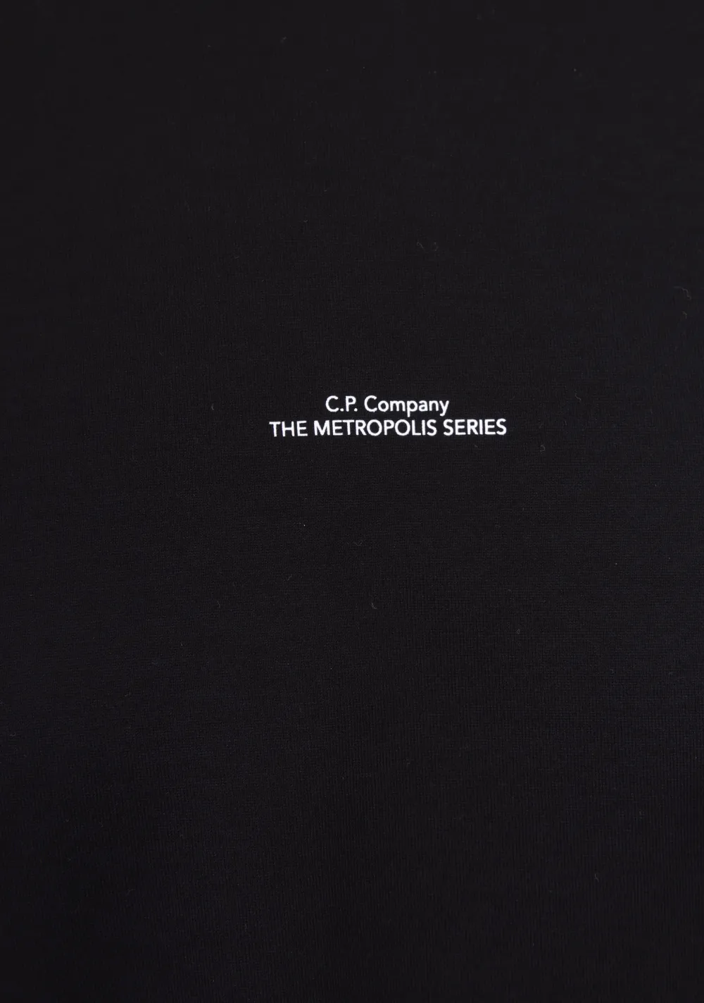 T-Shirts>C.P. COMPANY TSHIRT Zwart