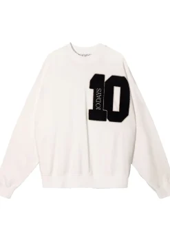 Sweaters|Truien>10DAYS SWEATER Off white