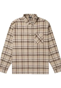 Overhemden>DENHAM OVERHEMD Beige