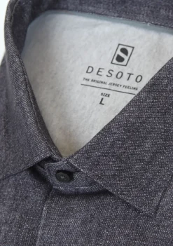 Overhemden>DESOTO OVERHEMD Blauw