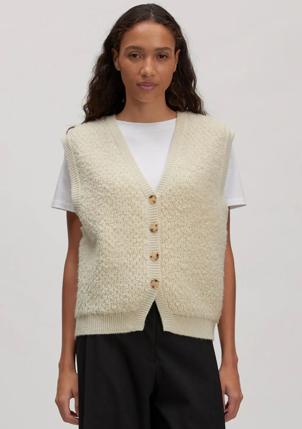 Gilets|Blazers & Jasjes>EDITED GILET Off white