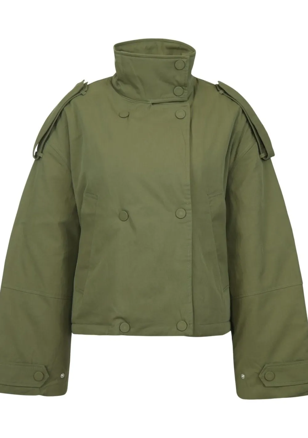 Jassen>EDITED TRENCHCOAT Groen