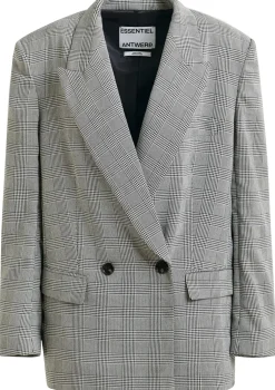 Blazers & Jasjes>ESSENTIEL ANTWERP BLAZER Zwart