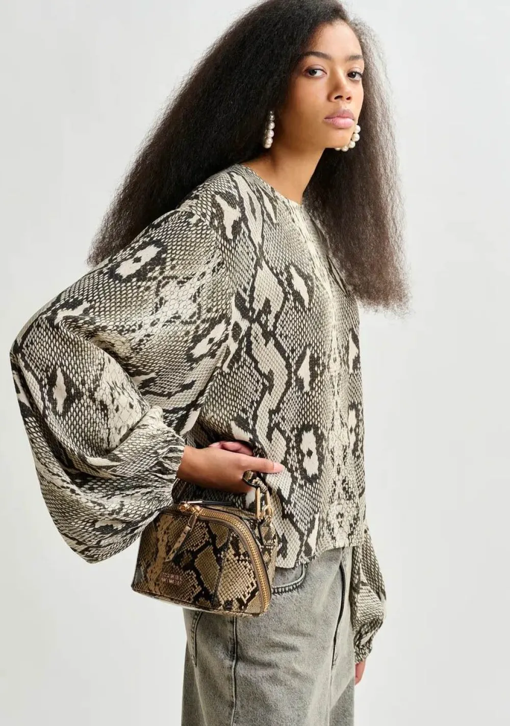 Blouses>ESSENTIEL ANTWERP BLOUSE Zwart