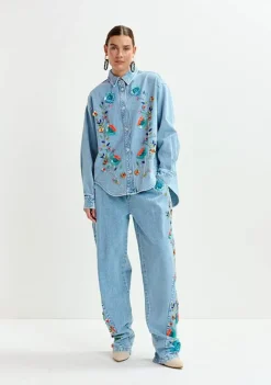 Blouses>ESSENTIEL ANTWERP BLOUSE Blauw