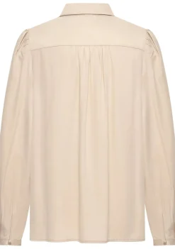 Blouses>EXPRESSO BLOUSE Beige