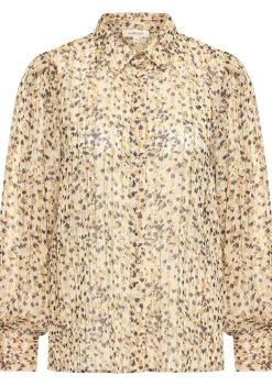 Blouses>EXPRESSO BLOUSE Beige