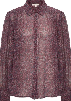 Blouses>EXPRESSO BLOUSE Rood