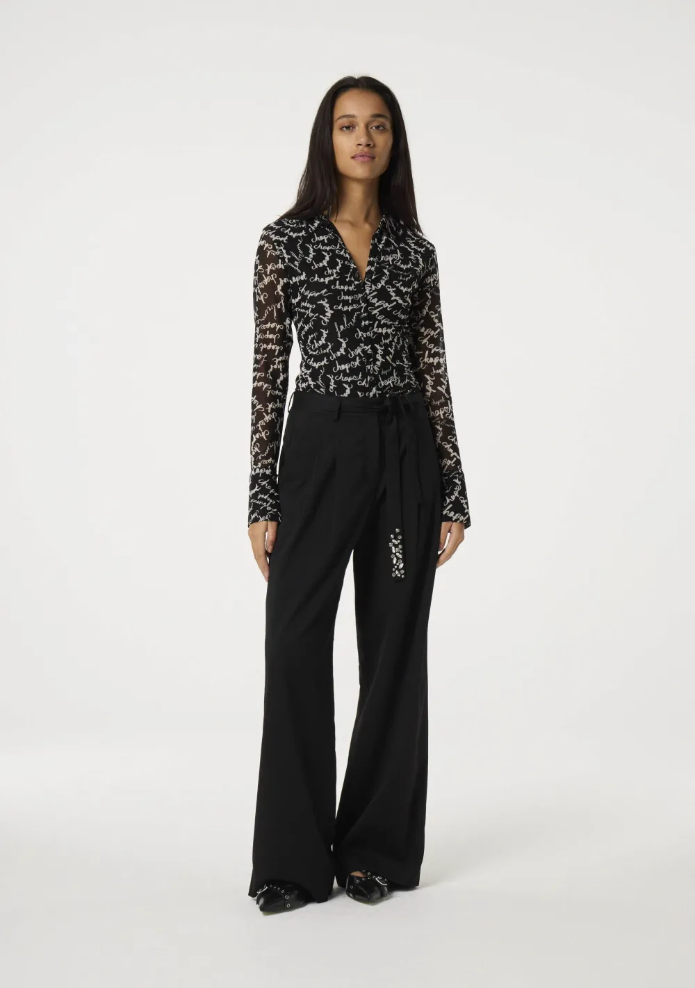 Blouses>FABIENNE CHAPOT BLOUSE Zwart