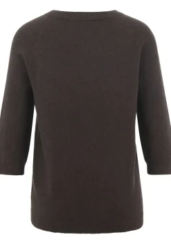 Truien>FASHION PROJECT TRUI KORTE MOUW Bruin