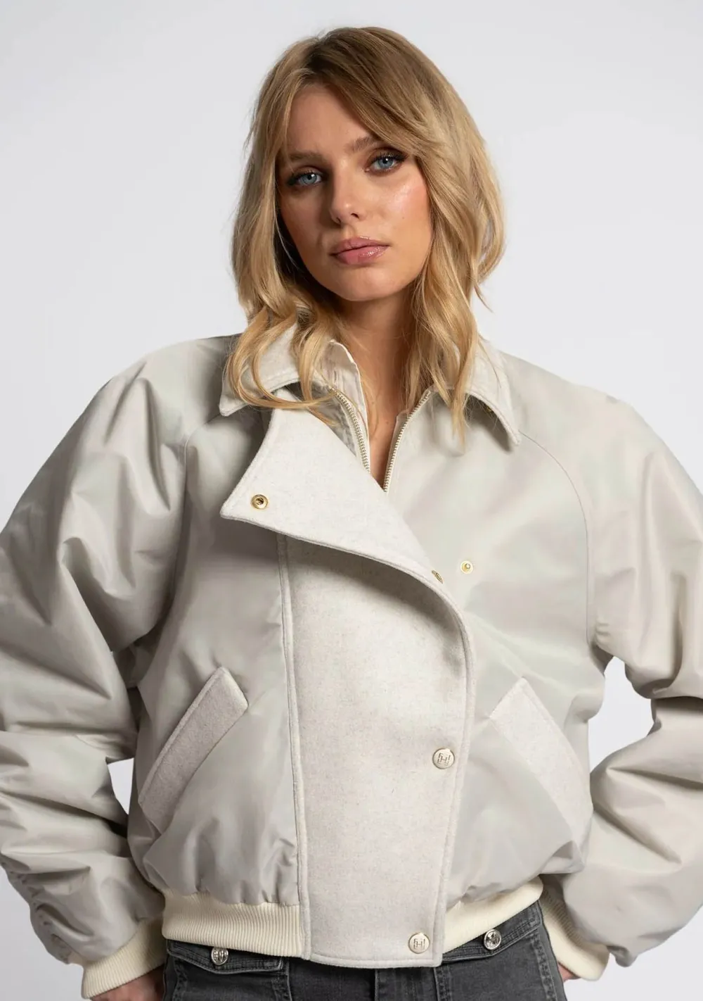 Jassen|Blazers & Jasjes>FIFTH HOUSE BOMBERJACK Beige