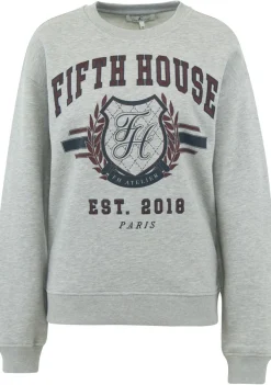 Sweaters|Truien>FIFTH HOUSE SWEATER Grijs