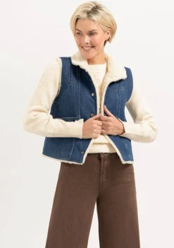 Gilets|Blazers & Jasjes>FLOREZ GILET Blauw