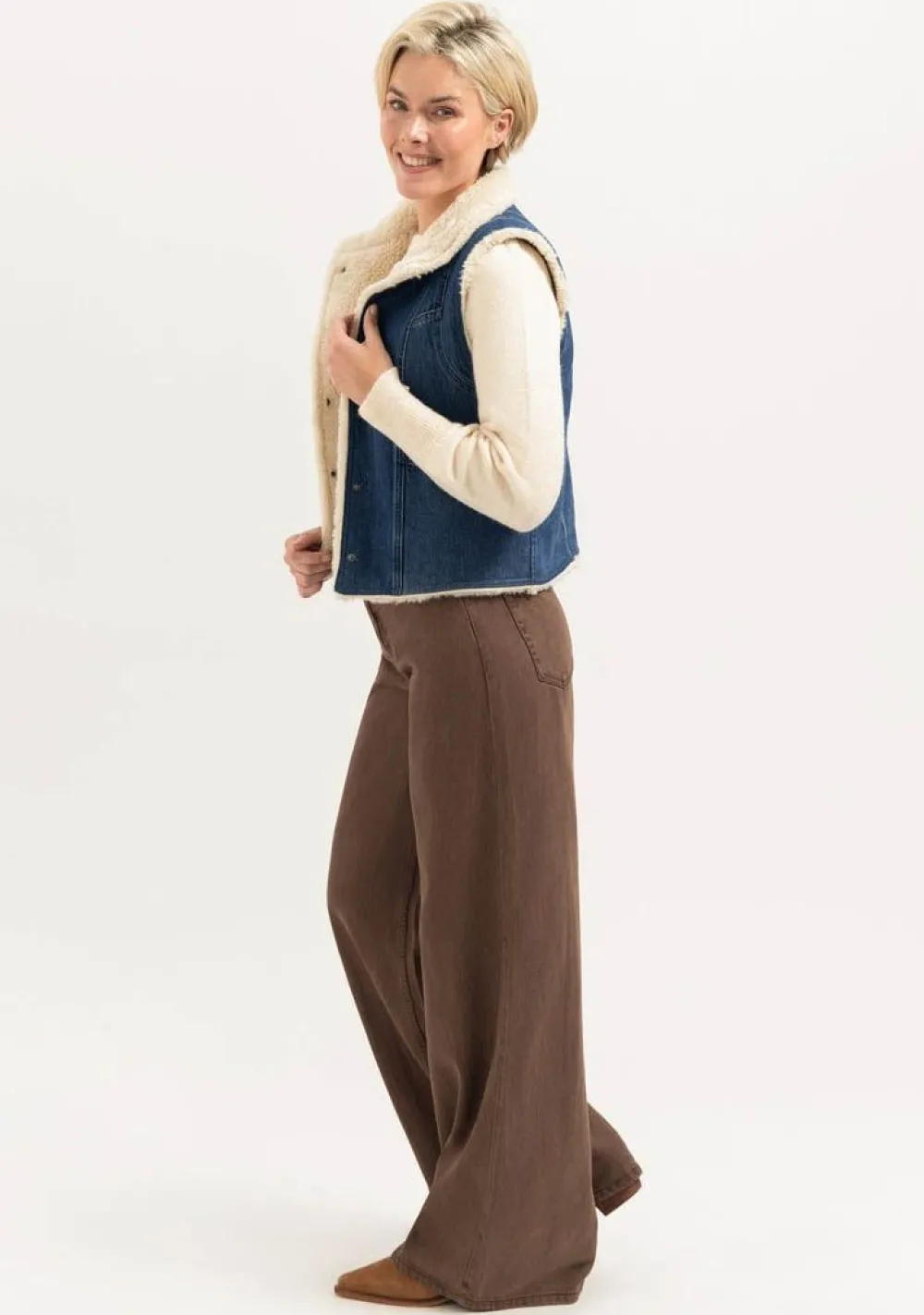 Gilets|Blazers & Jasjes>FLOREZ GILET Blauw