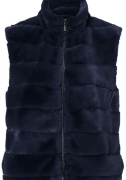 Jassen>FRANK WALDER BODYWARMER Blauw