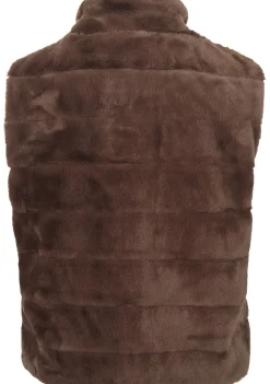 Jassen>FRANK WALDER BODYWARMER Bruin