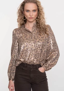 Blouses>GEISHA BLOUSE goud
