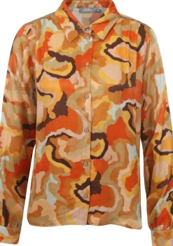 Blouses>GEISHA BLOUSE Beige