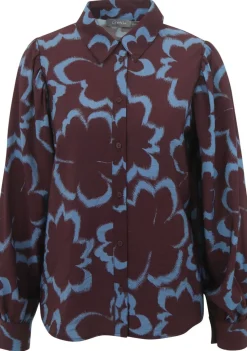 Blouses>GEISHA BLOUSE Rood