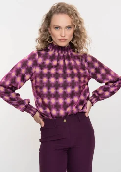 Shirts>GEISHA SHIRT Paars