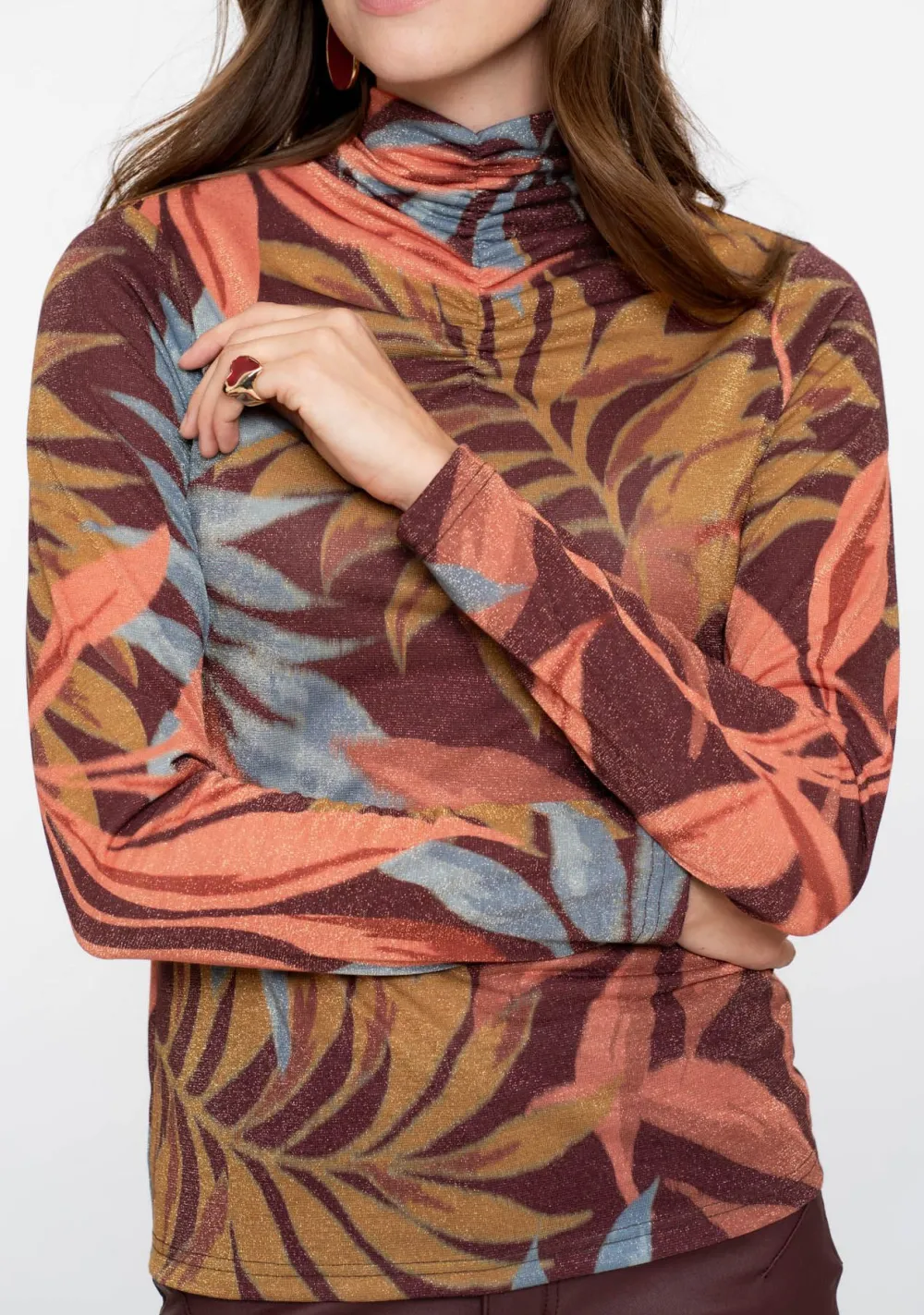 Shirts>GEISHA SHIRT Oranje