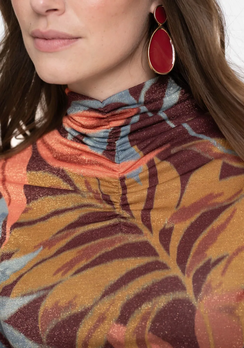 Shirts>GEISHA SHIRT Oranje