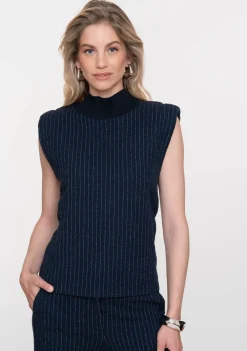 Pakken & Co-Ords|Truien>GEISHA SPENCER Blauw