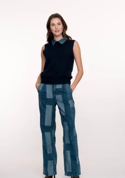 Truien>GEISHA SPENCER Blauw