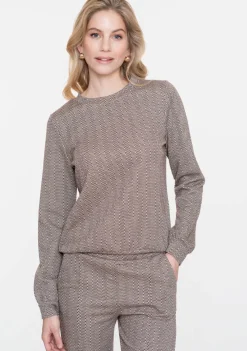 Truien>GEISHA TRUI Bruin