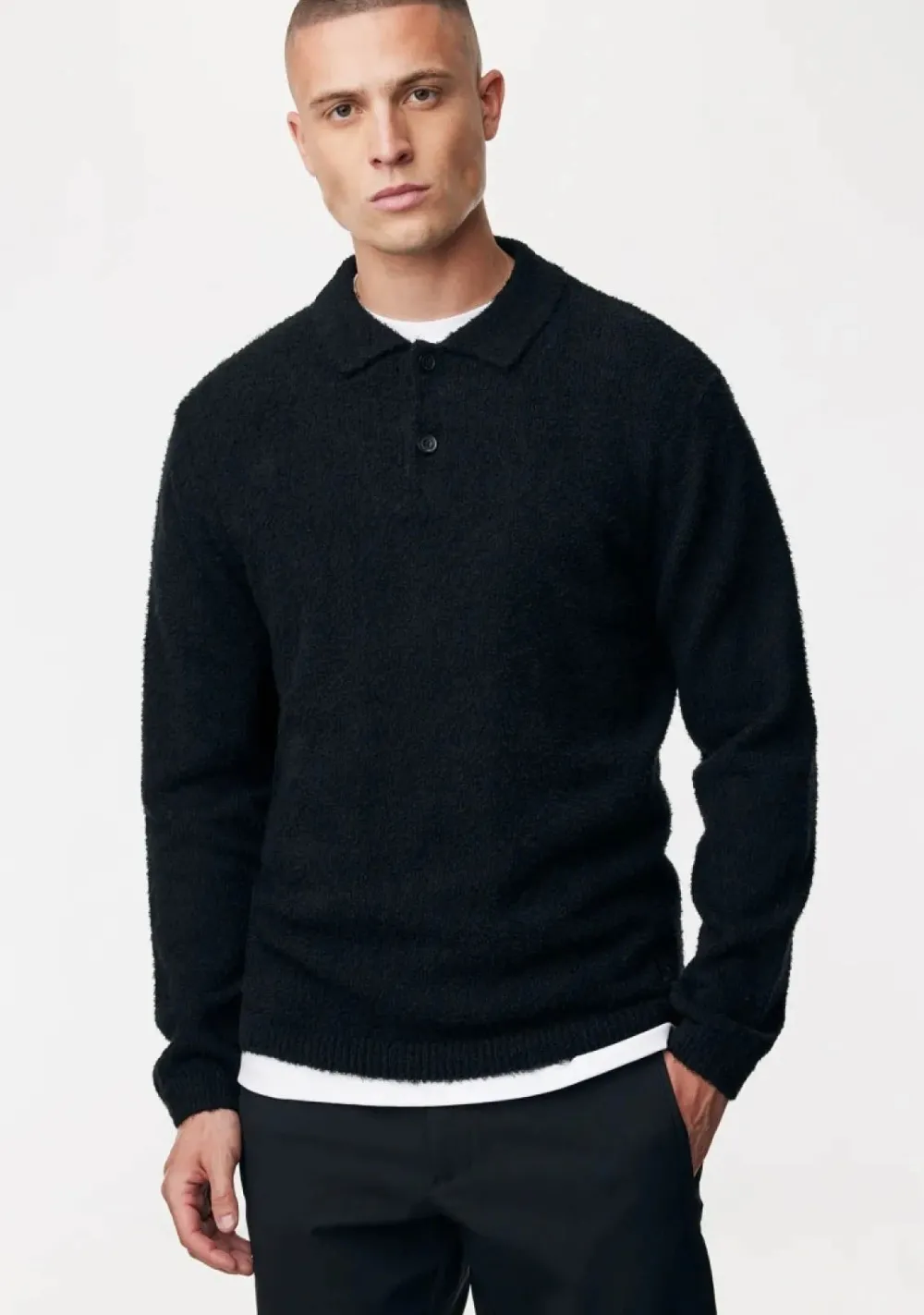 Polo's>GENTI POLO Zwart