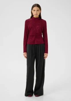 Blouses>GESTUZ BLOUSE Rood