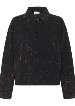 Shirts>GESTUZ POLOSHIRT Bruin