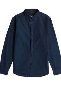 Overhemden>G-STAR OVERHEMD Blauw
