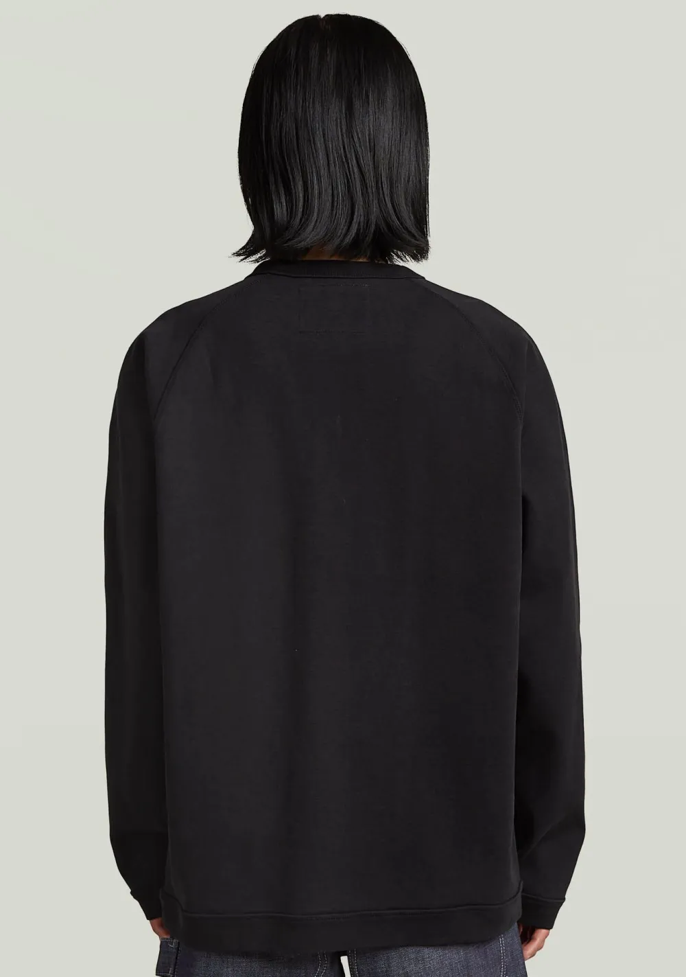 Truien>G-STAR SWEATER Zwart