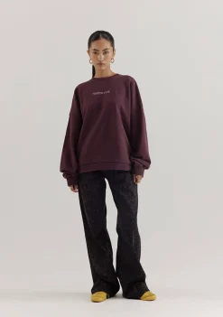 Truien|Sweaters>HARPER & YVE SWEATER Paars