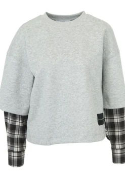 Sweaters|Truien>HAUTE L'AMITIÉ SWEATER Grijs