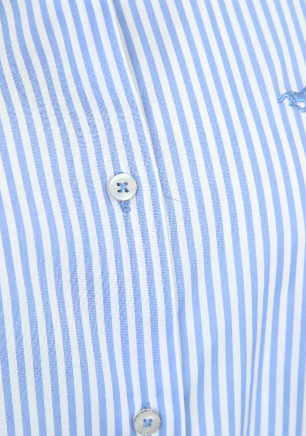 Blouses>H.V. POLO BLOUSE Blauw