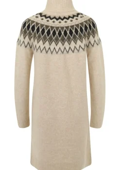 Jurken>H.V. POLO JURK Beige