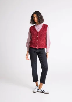 Blouses>ICHI BLOUSE Beige