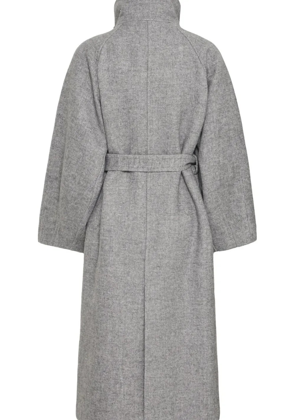 Jassen|Winterjassen>ICHI MANTEL Grijs