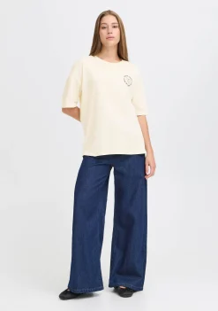 Shirts>ICHI SHIRT Beige