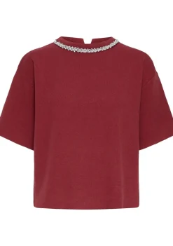 Truien>ICHI TRUI KORTE MOUW Rood