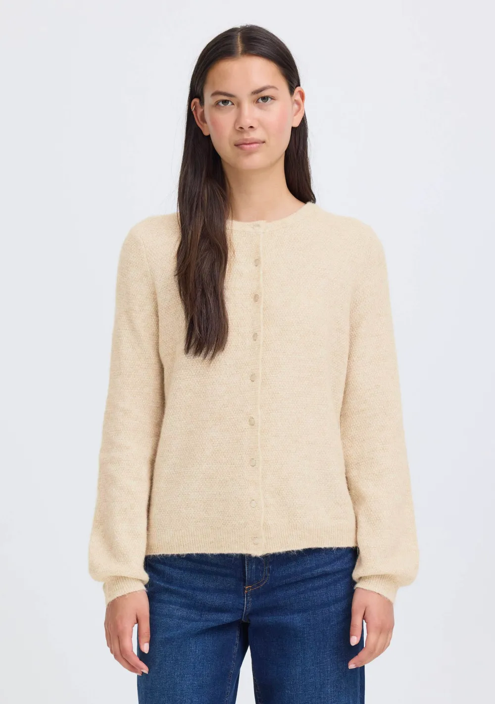 Vesten>ICHI VEST Beige