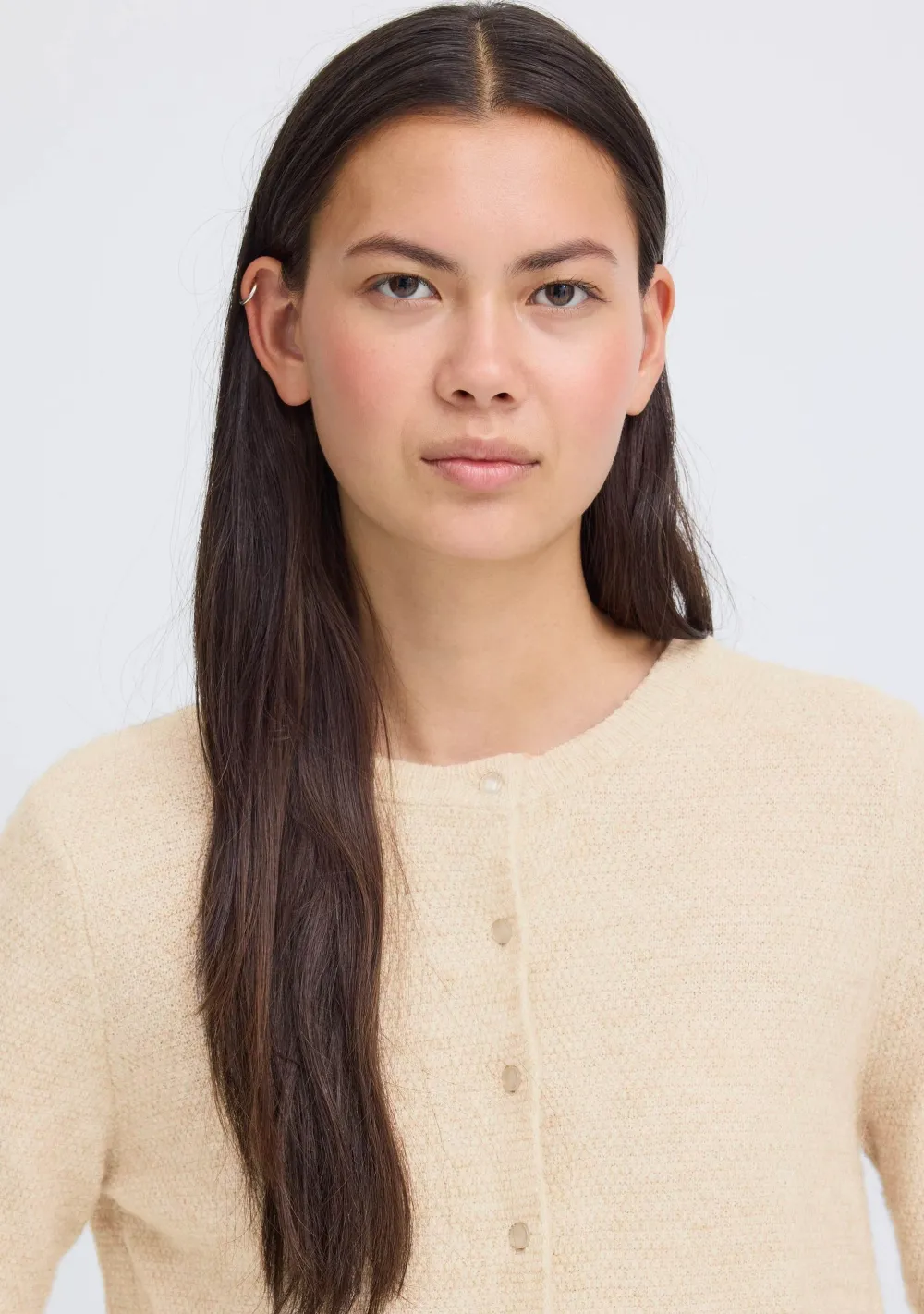 Vesten>ICHI VEST Beige