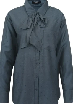 Blouses>JANSEN AMSTERDAM BLOUSE Blauw