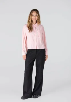 Blouses>JANSEN AMSTERDAM BLOUSE Roze