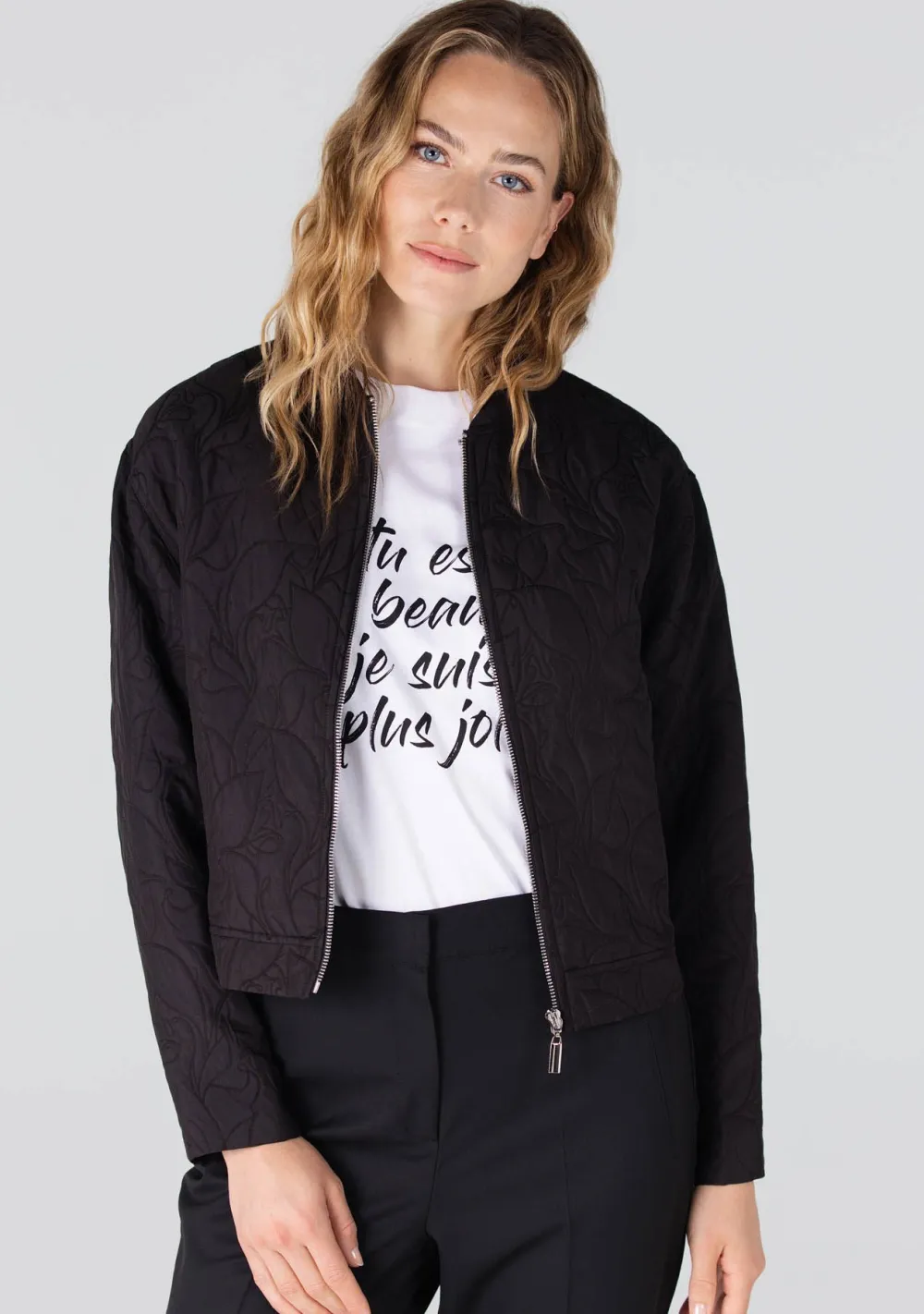 Blazers & Jasjes|Jassen>JANSEN AMSTERDAM BOMBERJACK Zwart