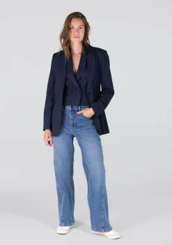 Gilets|Blazers & Jasjes>JANSEN AMSTERDAM GILET Blauw